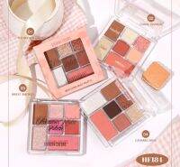 HF184 SIVANNA COLORS OBSESSIONS MULTI PALETIE ซีเวนน่า อับเซสซันส์ มัลติ พาเลทท์ อายแชโดว์ บลัชออน คอนทัวร์ ไฮไลท์