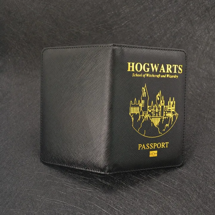 ☆Ready Stock☆Harry Potter Hogwarts Passport Holder Cover Lazada.co.th