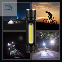 ABOND WorkLight ทำงานหางที่มีประสิทธิภาพอเนกประสงค์ออกแบบหลอดไฟ COB USB แบตเตอร์ที่ชาร์จไฟฉาย LED