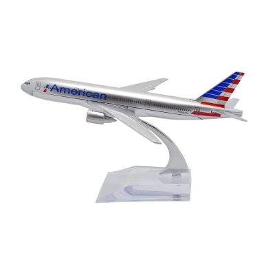 1:400 16cm Boeing B777 New American Airlines Metal Airplane Model Plane Toy Plane Model