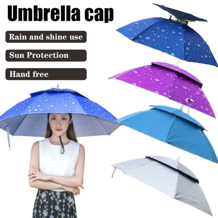 [Thailand Store] Nantang Summer Outdoor Hand Free Ultralight Umbrella