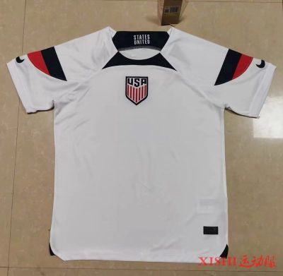 22 / 23 US Team Home Jersey เสื้อฟุตบอลคุณภาพไทยสำหรับผู้ชาย