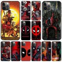 【 A HOT】สำหรับ Iphone Case 14 13 12 11 Pro Max 6S 6 7 8 Plus X XR 12 13 Mini Coque Capa Marvel Deadpool 2 Mask