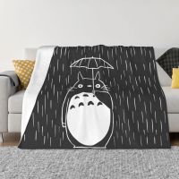 My Neighbor Totoro Studio Ghibli Anime Blankets Warm Flannel Hayao Miyazaki Manga Throw Blanket for Home Sofa Office Travel