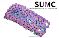 โซ่จักรยาน SUMC 11 Speed Diamond Chain with Connector 116L