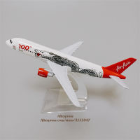 16ซม. เอเชีย Air Dragon Airbus 320 A320 100th สายการบิน Diecast เครื่องบินรุ่นเครื่องบินรุ่น Diecast 1:400 Scale เครื่องบินของขวัญ #007