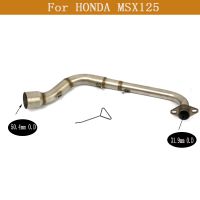 For Honda GROM M3 MSX125SF MSX125 MSX 125 2013 15 16 17 18 19 20 2021 motorcycle exhaust muffler contact middle pipe