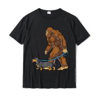 Bigfoot Dog Walk Dachshund T Shirt Sasquatch Kids Men Women T-Shirt Newest Man T Shirts Cotton Tees Summer