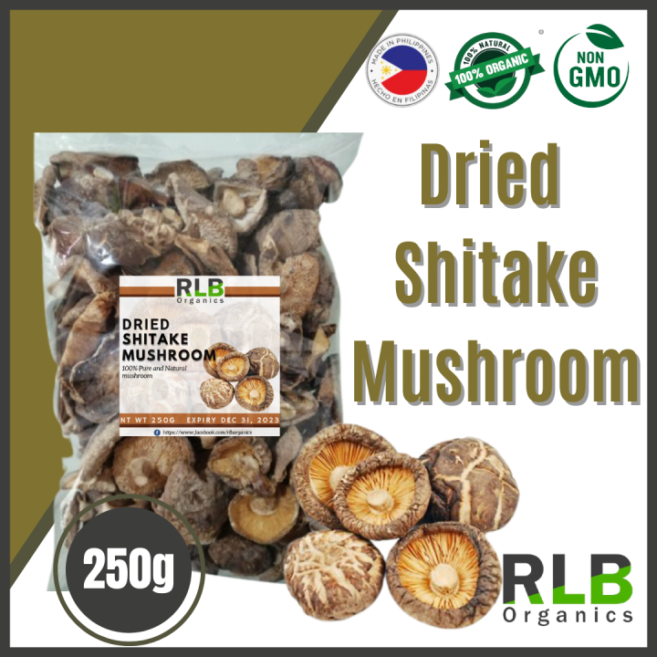 250 grams Shitake Mushroom Dried Shitake Mushroom Sliced Shitake