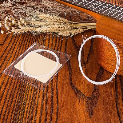 ‘【；】 Ukulele Strings Small Guitar 4Pcs/Set Nylon Strings 21/23/26 Inch Uk Set Strings Ukulele Accessories Ukelele Parts