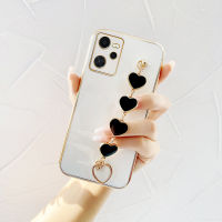 รักเคสสำหรับ Realme C35 C2 C2S C30 C33 GT2 Pro GT Master GT Neo 3 X7 X Q2 Q3 Pro Narzo 50A นายก K3 OPPO ฝาครอบโซ่โทรศัพท์