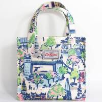 CATH KIDSTON กระเป๋าถือ กระเป๋าใส่กล่องอาหารกลางวัน ขนาดเล็ก พิมพ์ลายดอกไม้ สไตล์เรโทร สําหรับเด็กผู้หญิง