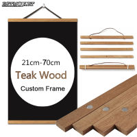 21-70 cm Painting Frame Magnetic Solid Wood Custom DIY Poster Wall Decoration Living Room Bedroom Canvas Painting Photo Frame