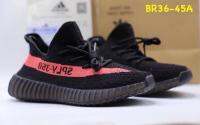 รองเท้าอดิดาส Yeezy Sply-350 Black/Red  Top Mirror size 36-45