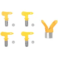 5-Piece Airless Paint Sprayer Tip Guard Nozzle Seat Replacement for Airless Spray Paint Tip Nozzle(213 311 415 515)