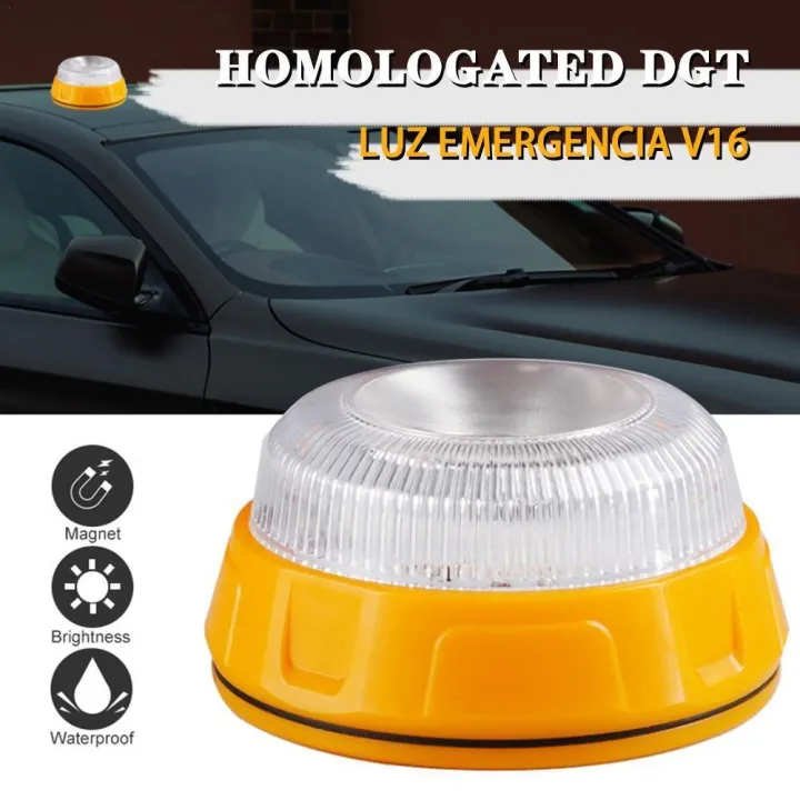 Car Emergency Light V16 Dgt Approved Road Flares Beacon Help