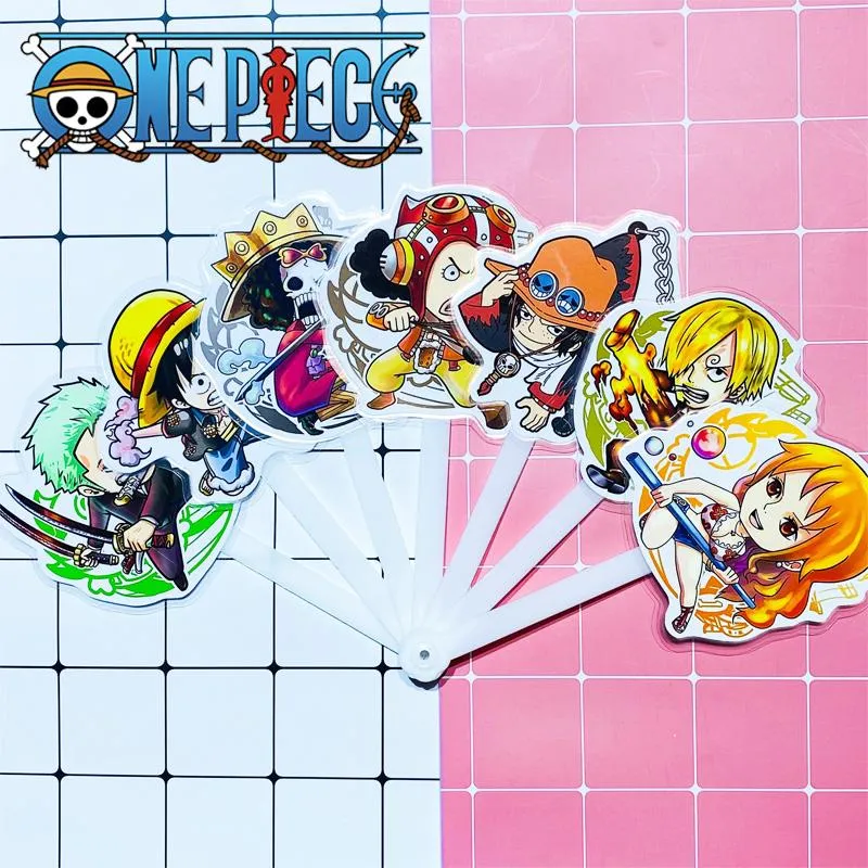 Đầu To) Quạt One Piece Đảo Hải Tặc Xòe Cầm Tay Ảnh Đẹp In Hình Anime Chibi  | Lazada.Vn
