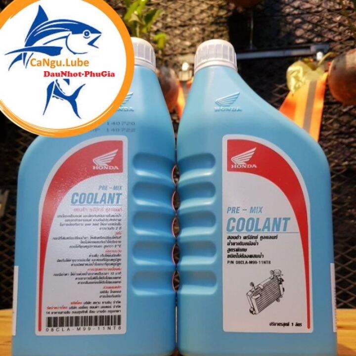 Nước làm mát xe máy HonDa nước mát xe Honda Pre-Mix Coolant hàng Thai chính  hãng nhiều kích cỡ khách lựa chon 