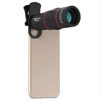 Universal 18X Telescope Optical adjustable HD Zoom Mobile Phone Lens for Smartphones iPhone 13 pro max Samsung clip Camera Lens