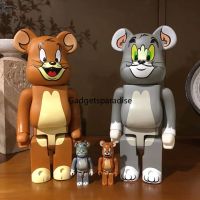 ฟิกเกอร์ Bearbrick 400% Tom And Jerry Bearbrick 28 ซม. วัสดุพีวีซีของเล่นของขวัญ