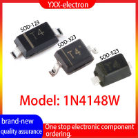 T4ไดโอดสวิทช์ SMD SOD123/SOD323/SOD523การพิมพ์1N4148W ต้นฉบับใหม่