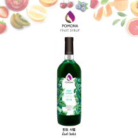 Pomona – Mint Syrup โพโมนา ไซรัปมิ้นท์ 1000ml [ไซรัปพรีเมียม ผลิตจากประเทศเกาหลี]