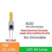 【Worth-Buy】 Goodz mall LED G4 G9 COB หลอดไฟ Led ไม่มีหรี่แสงได้เซรามิค E14หลอดไฟ SMD2835 AC220V DC12V 3W 6W 9W 10W 12W เปลี่ยนหลอดฮาโลเจน G4โคมไฟ