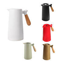 1L Glass Liner Vacuum Flask Hot Water Jug Home Office Insulation Leakproof Hot Water Pot for Coffee Tea Thermal