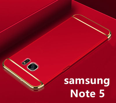 [ส่งจากไทย] Case Samsung galaxy Note 5 เคสโทรศัพท์ซัมซุง Samsung Note5 เคสประกบหัวท้าย เคสประกบ3 ชิ้น เคสกันกระแทก สวยและบางมาก สินค้าใหมเคสโทรศัพท์ ต้านเชื้อแบคทีเรีย เคส3 In 1สุดหรู