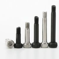 【CW】 M2.5 M4 Grade 12.9 Cup Socket Screws Half Inner Hexagon shoulder screw Bolts Plating/Black