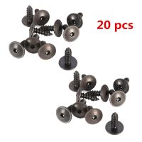 、‘】【； 20Pcs N90974701 5X16mm Engine Cover Undertray Splashguard Wheel Arch Torx Screw Fastener Clips Universal For VW For Audi