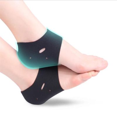 2Pcs Plantar Fasciitis Therapy Wrap Foot Heel Pain Relief Sleeve Heel Protect Sock Ankle Brace Arch Support Orthotic Insole Shoes Accessories