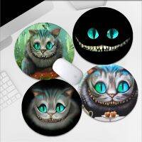 Disney The Cheshire Cat Round Custom Skin Desktop Desk Mat Kawaii Gaming Accessories Students Pad Mouse Pad For PC Mouse