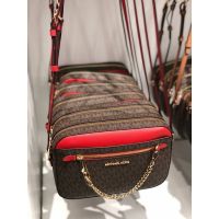 ขายดี   LARGE JET SET ITEM 35S1GTTC9B EW CHAIN CROSSBODY BAG IN POWDER BLUSH MULTI