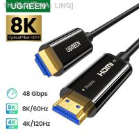 【CW】✳▤❈  8K HDMI-Compatible Optic Cable 2.1 HDR 8K/60Hz Ultra Speed 48Gbps eARC HDCP2.2 for TV