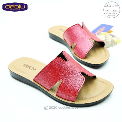 Deblu รองเท้าเพื่อแตะสุขภาพ แบบสวม ผู้หญิง รุ่น L5010 สีแดง ไซส์ 36-41