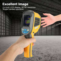 HT-02 กล้องถ่ายภาพ IR แบบพกพาจอ LCD ความละเอียด 60 * 60 Thermal Imager UK