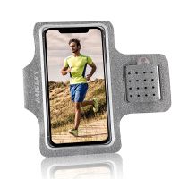 HAISSKY Ultrathin Running Sport Armband For Samsung S23 S22 Ultra Waterproof Phone Arm Bag Brassard For iPhone 14 13 12 Pro Max