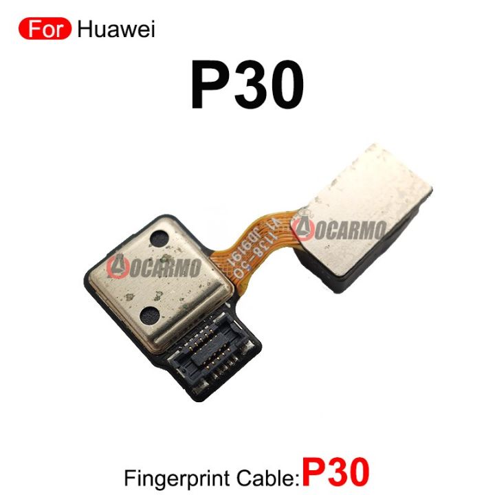 สำหรับ-p30โปร-p30pro-ใต้หน้าจอปุ่มลายนิ้วมือชิ้นส่วนซ่อมแซมดั้งเดิมสายเคเบิลแบบยืดหยุ่นเซนเซอร์