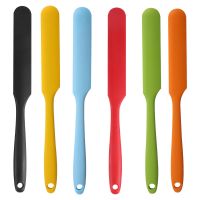 6/3PCS 24CM Silicone Integrated Extended Scraper Baking Spatula Mixing Knife