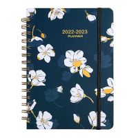2022 Planner Spiral Notebook Schedule Book A5 Notepad รายวัน รายเดือน รายปี ไดอารี่ โรงเรียน เครื่องเขียนสำนักงาน