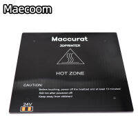 24โวลต์200วัตต์อัพเกรด Heatbed180 * 180X3มิลลิเมตรมินิอลูมิเนียม Heatbed แผ่นความร้อนเตียงร้อนสำหรับ3D ชิ้นส่วนเครื่องพิมพ์