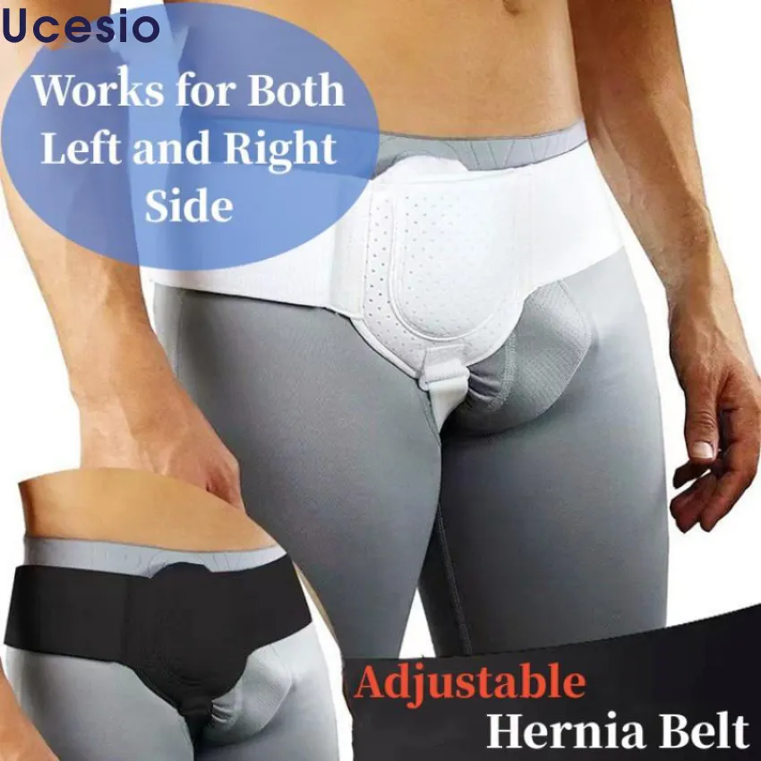 Hernia Belt Truss for Inguinal Sports Brace Pain Relief Recovery Strap Inguinal  Hernia Support Belt with Removable Compression Pad Hernia Adult Left /right  Side