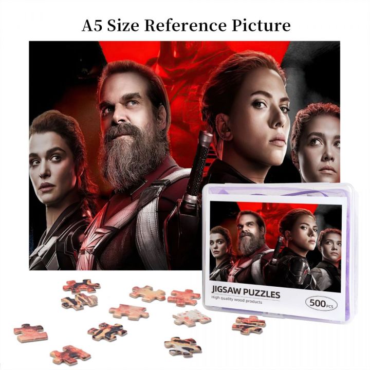 black-widow-scarlett-johansson-red-guardian-and-yelena-belova-wooden-jigsaw-puzzle-500-pieces-educational-toy-painting-art-decor-decompression-toys-500pcs