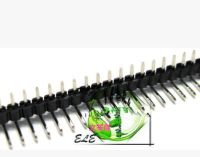 200PCS 2.0mm 1X40P Single Row 90 Degree Curved Needle Connector Pin Header 1 order