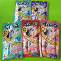 ขนมแมวเลีย Toro โทโรโทโร่ ขนาด 15g (แพ็ค5ซอง)