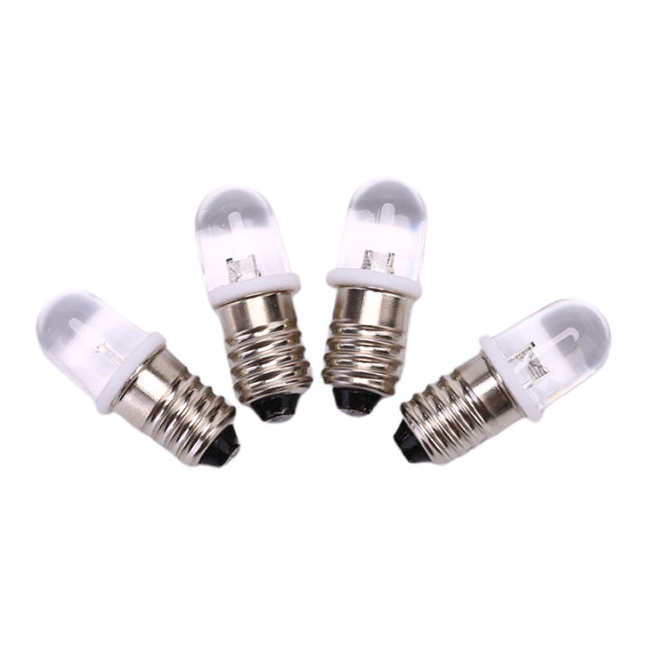 หลอดไฟเครื่องดนตรี-dc-3v-4-5v-หลอดไฟ-led-e10-amazing-boxe-5ชิ้นหลอดไฟฉายไฟให้สัญญาณ