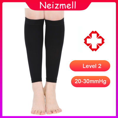 1 คู่ระดับ 2 น่องถุงน่องการบีบอัด 23-32mmhg ถุงเท้าหลอดเลือดดำสูงสำหรับเส้นเลือดขอด