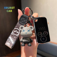 Silver Edge TPU Car Key Case สำหรับ Honda Accord CIVIC CRV Fit 2006 - 2015 Key Shell ผู้ถือกระเป๋า Fob Protector อุปกรณ์เสริม