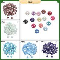 SHILU 50pcs 4mm เครื่องประดับ หัตถกรรม หัวเข็มขัดเย็บเสื้อผ้า เสื้อผ้าตุ๊กตา DIY ปุ่มมินิ หัวเข็มขัดพลาสติก